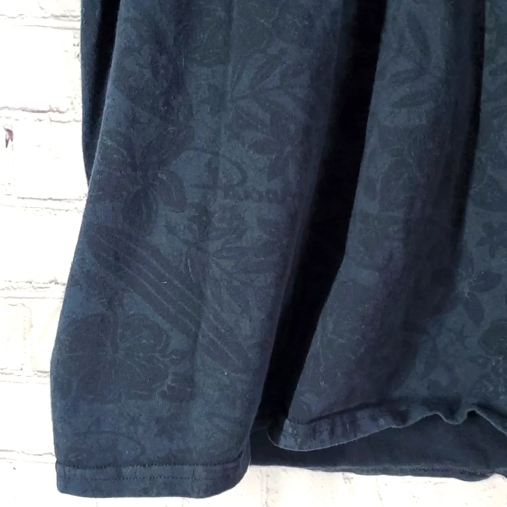 Panama Jack Sea Surf Tropical Beach Print Black Short Sleeve Polo Men's Size L - Picture 7 of 17